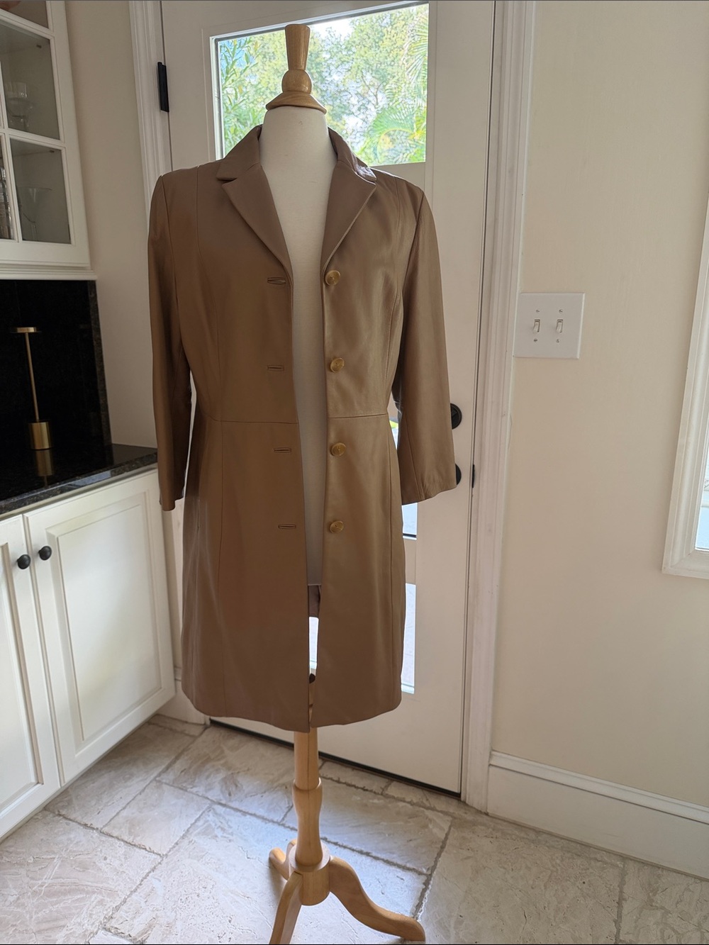 Vintage Colebrook Leather Trench